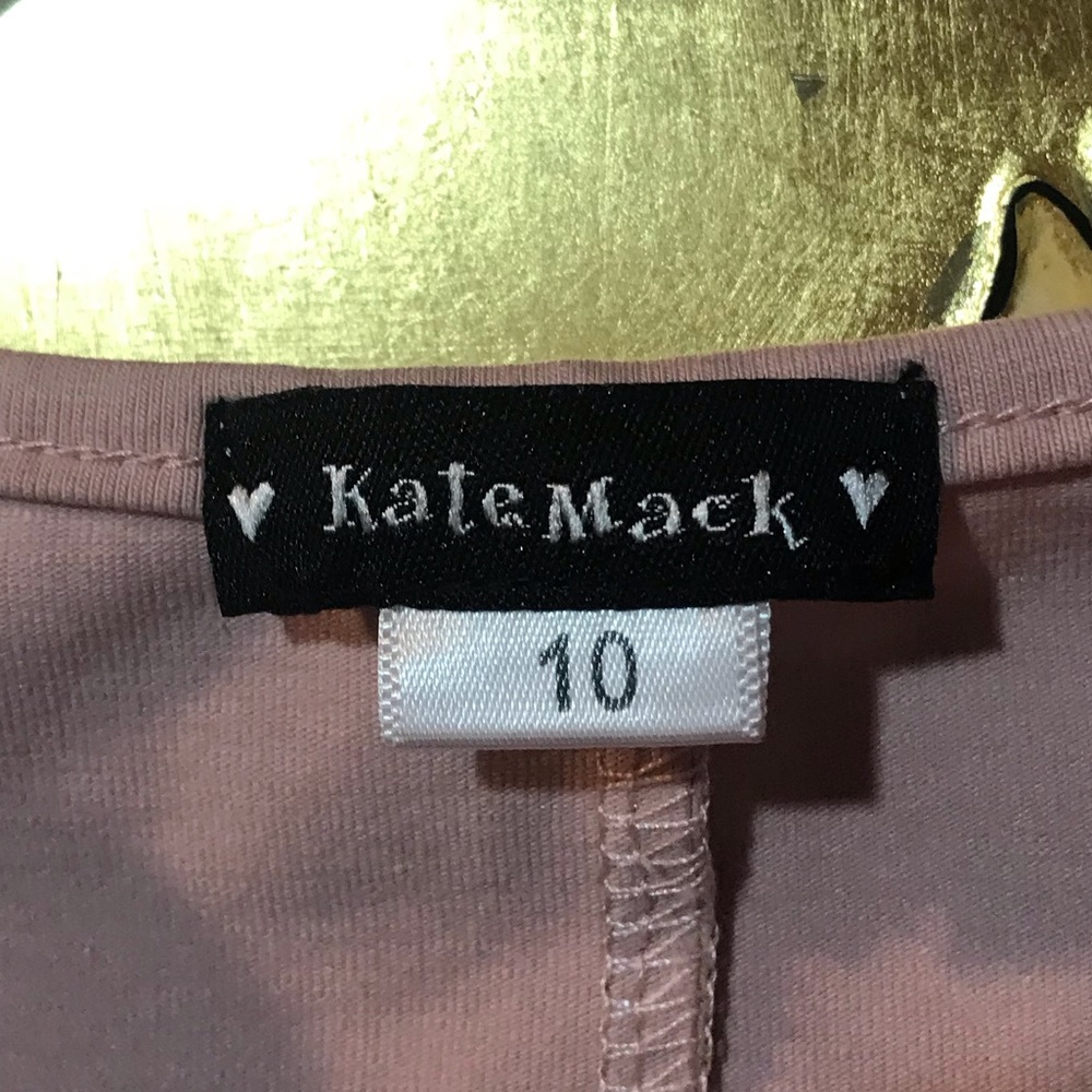 Kate Mack Dress | kid size 10 | pink with sequi - Picture 2 of 3